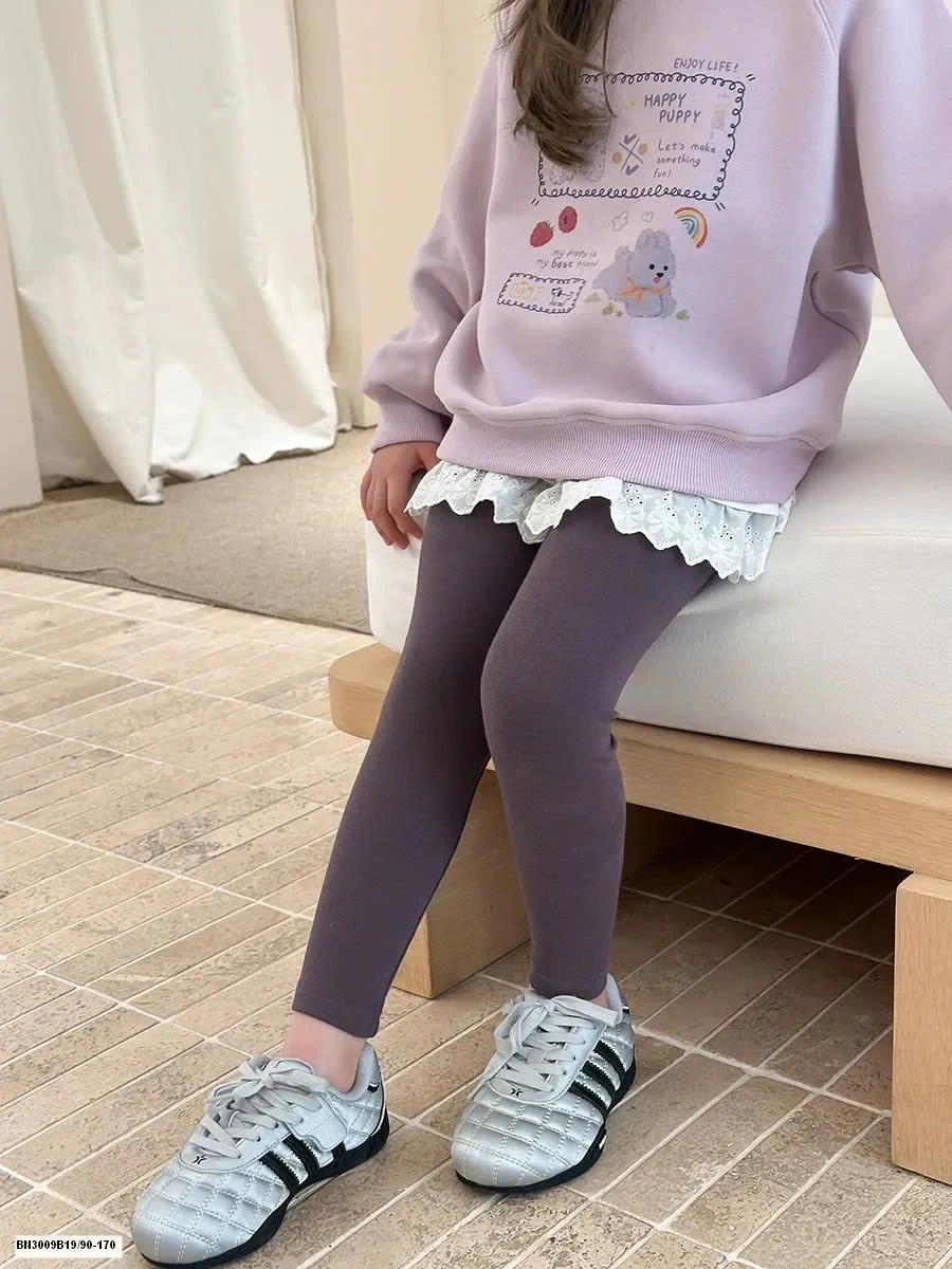 QUẦN LEG TRƠN MÀU AMBB  25F031