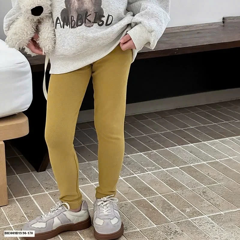 QUẦN LEG TRƠN MÀU AMBB  25F031