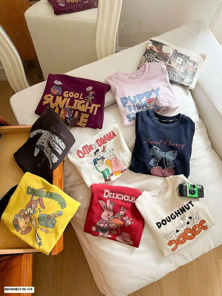 ÁO THUN HOẠT HÌNH AMBB  25F020