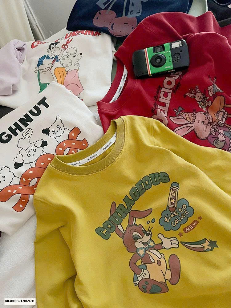 ÁO THUN HOẠT HÌNH AMBB  25F020