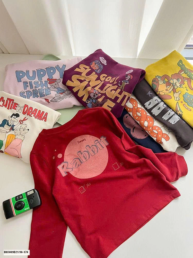 ÁO THUN HOẠT HÌNH AMBB  25F020