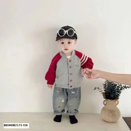 SET ÁO BOMBER MIX QUẦN JEAN BT