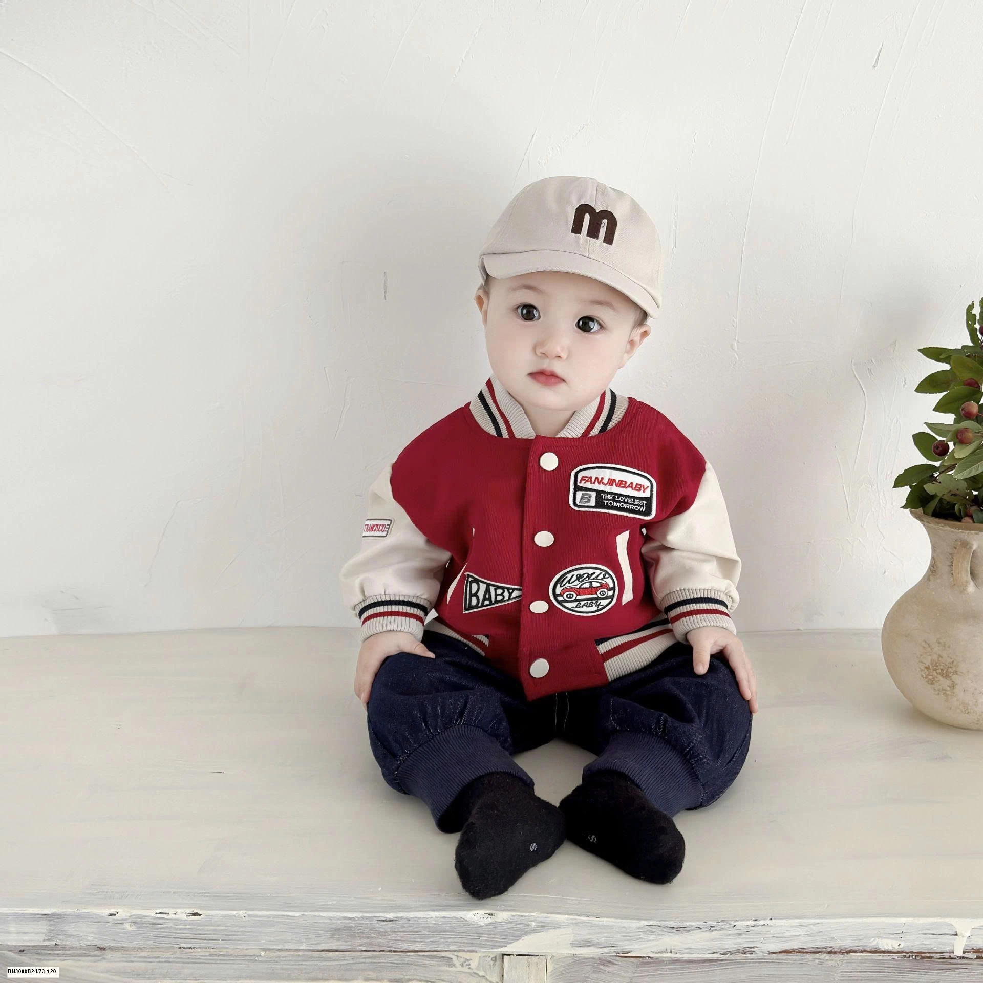 SÉT ÁO KHOÁC BÓNG CHÀY MIX QUẦN JEAN DENIM BO GẤU