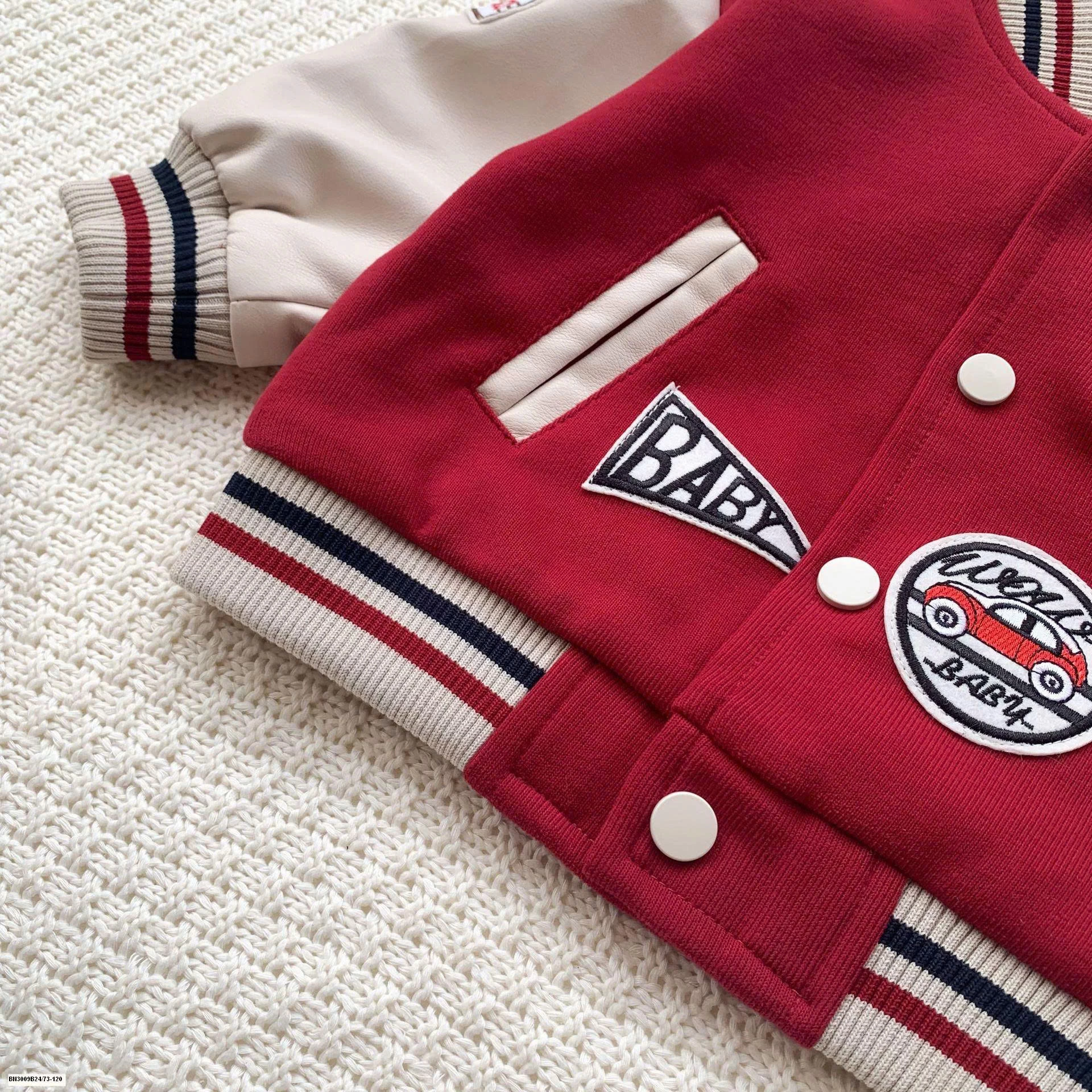 SÉT ÁO KHOÁC BÓNG CHÀY MIX QUẦN JEAN DENIM BO GẤU