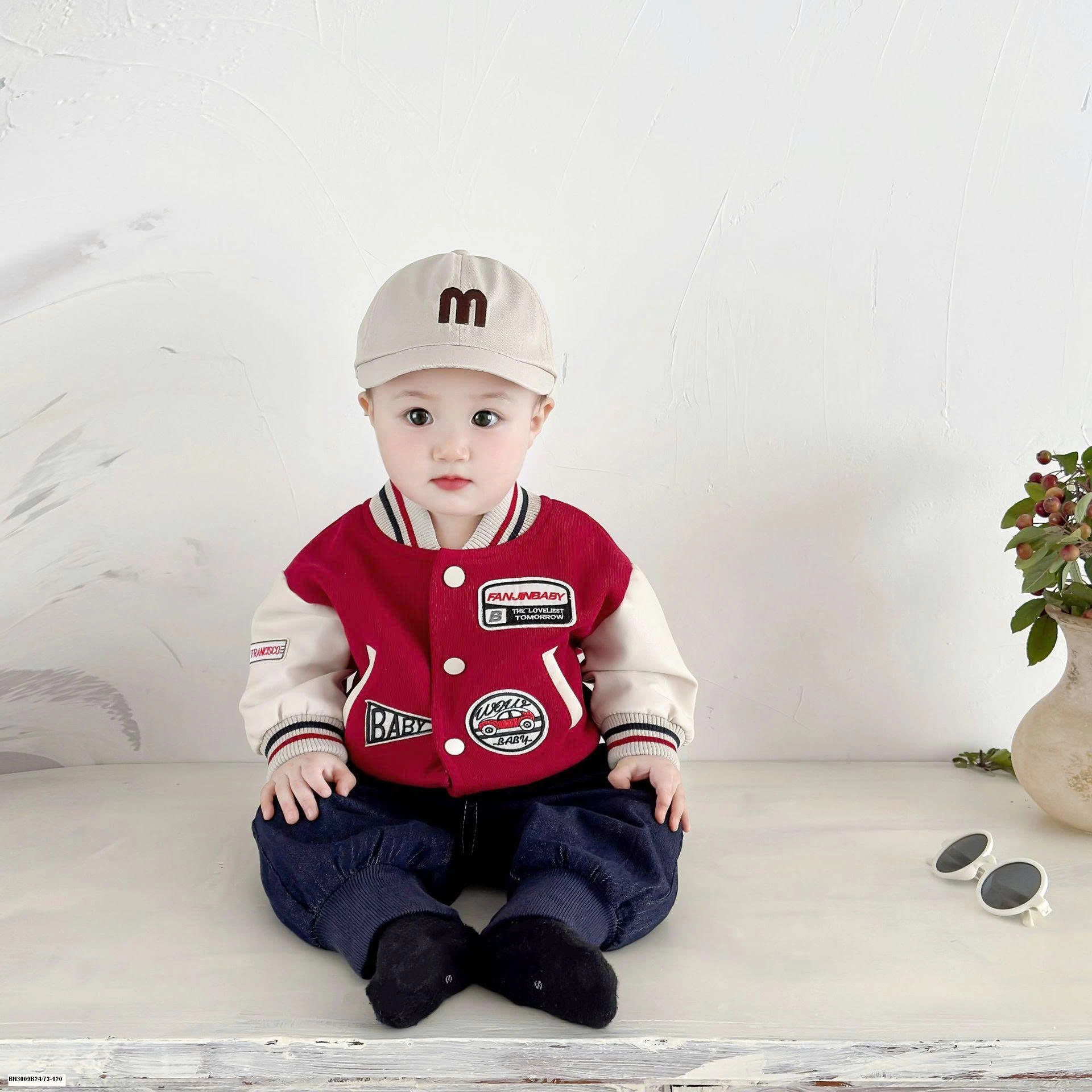 SÉT ÁO KHOÁC BÓNG CHÀY MIX QUẦN JEAN DENIM BO GẤU