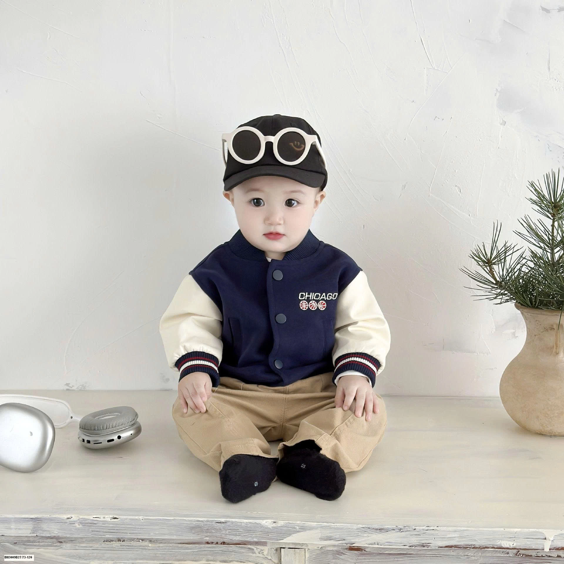 ÁO BÒNG CHÁY CHICAGO MIX QUẦN KAKI