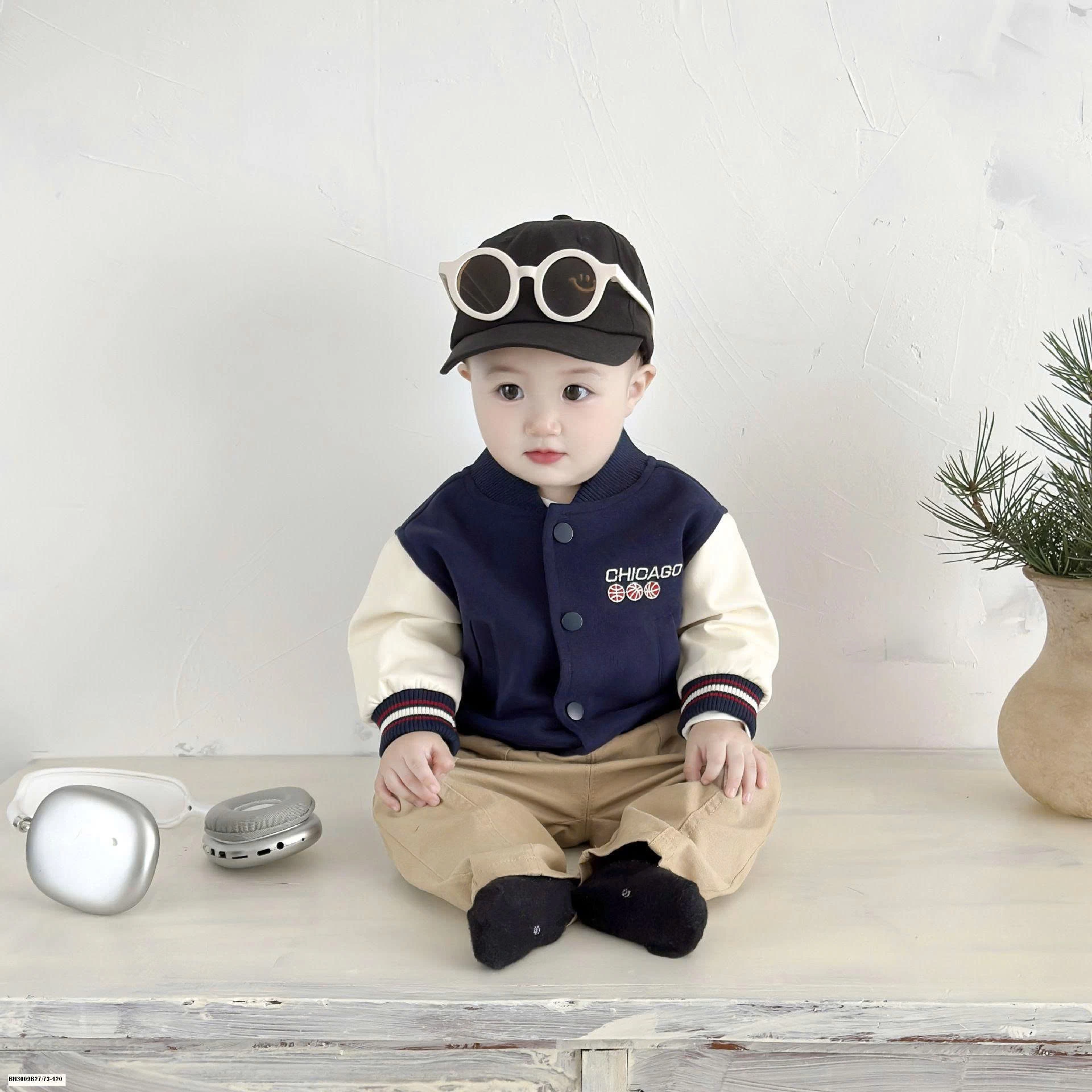 ÁO BÒNG CHÁY CHICAGO MIX QUẦN KAKI