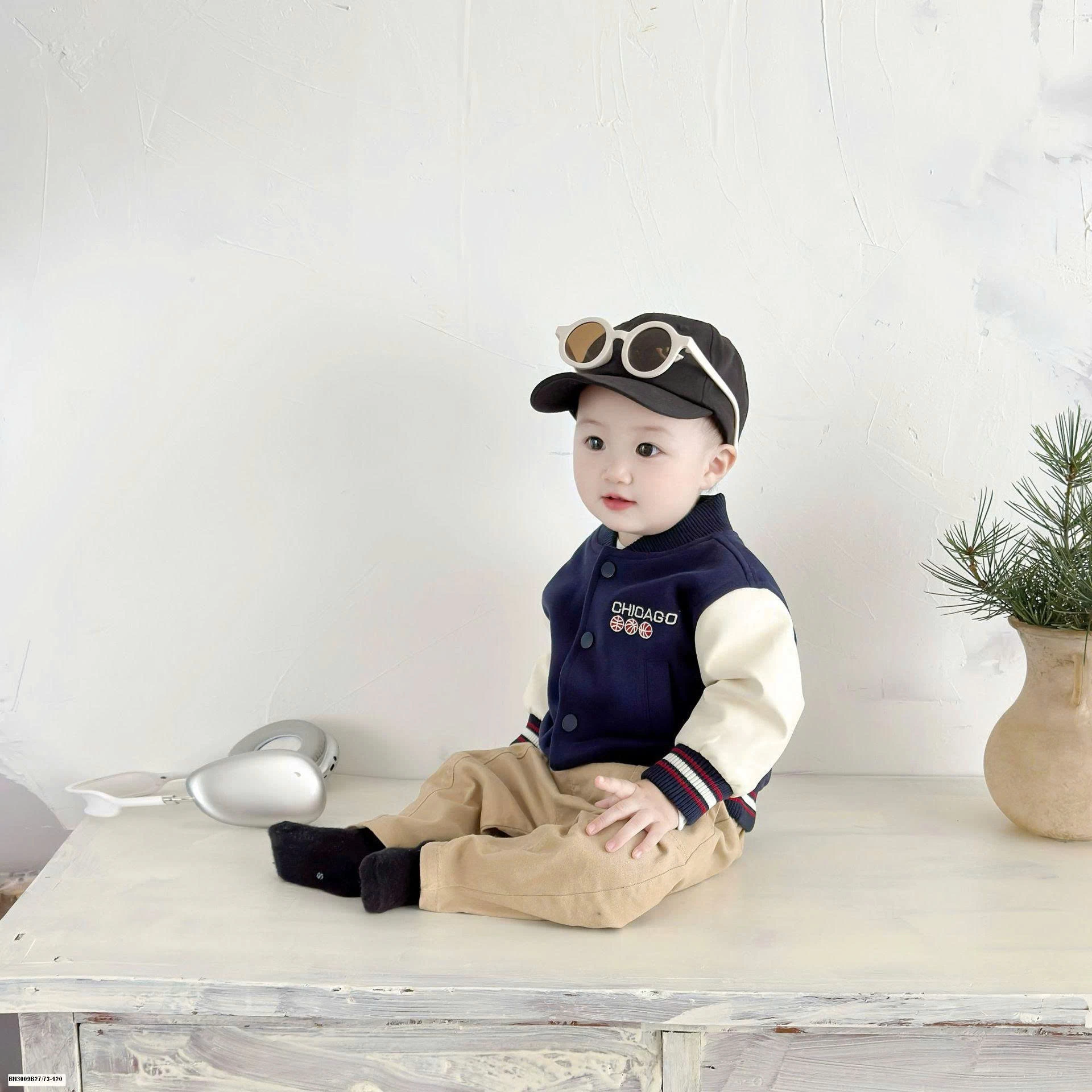 ÁO BÒNG CHÁY CHICAGO MIX QUẦN KAKI