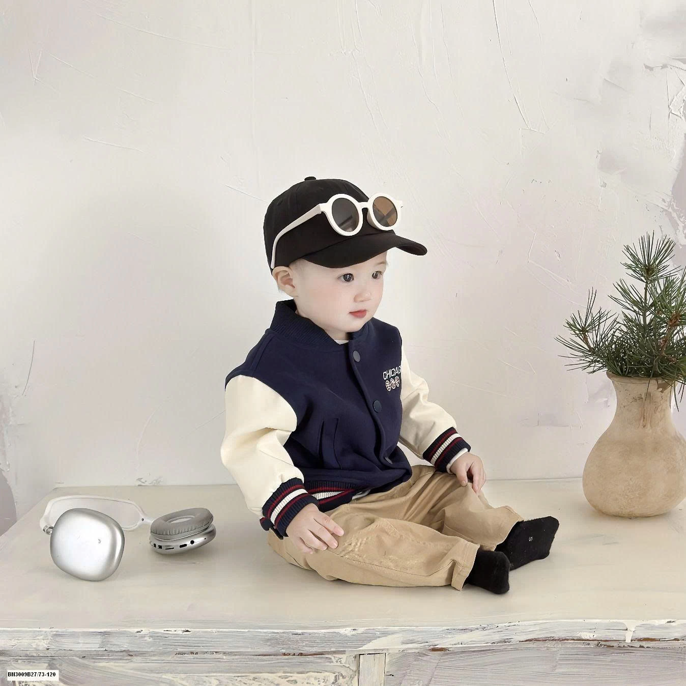 ÁO BÒNG CHÁY CHICAGO MIX QUẦN KAKI