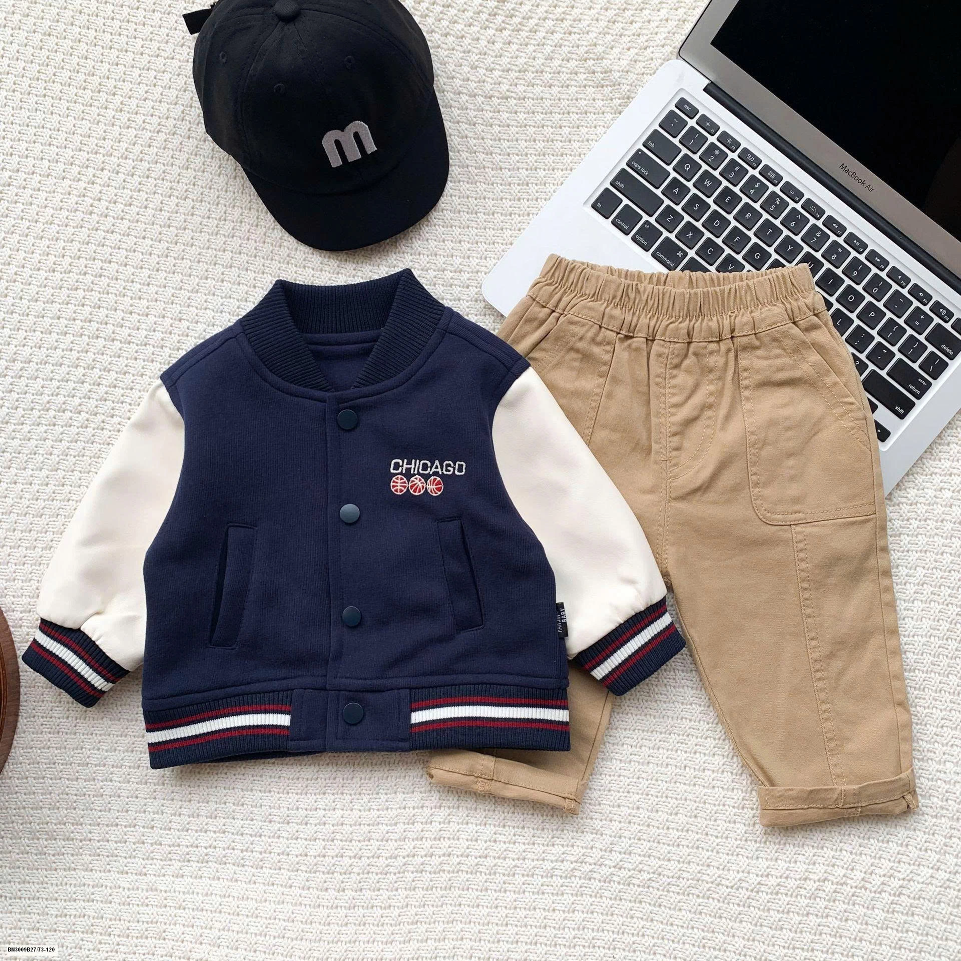 ÁO BÒNG CHÁY CHICAGO MIX QUẦN KAKI