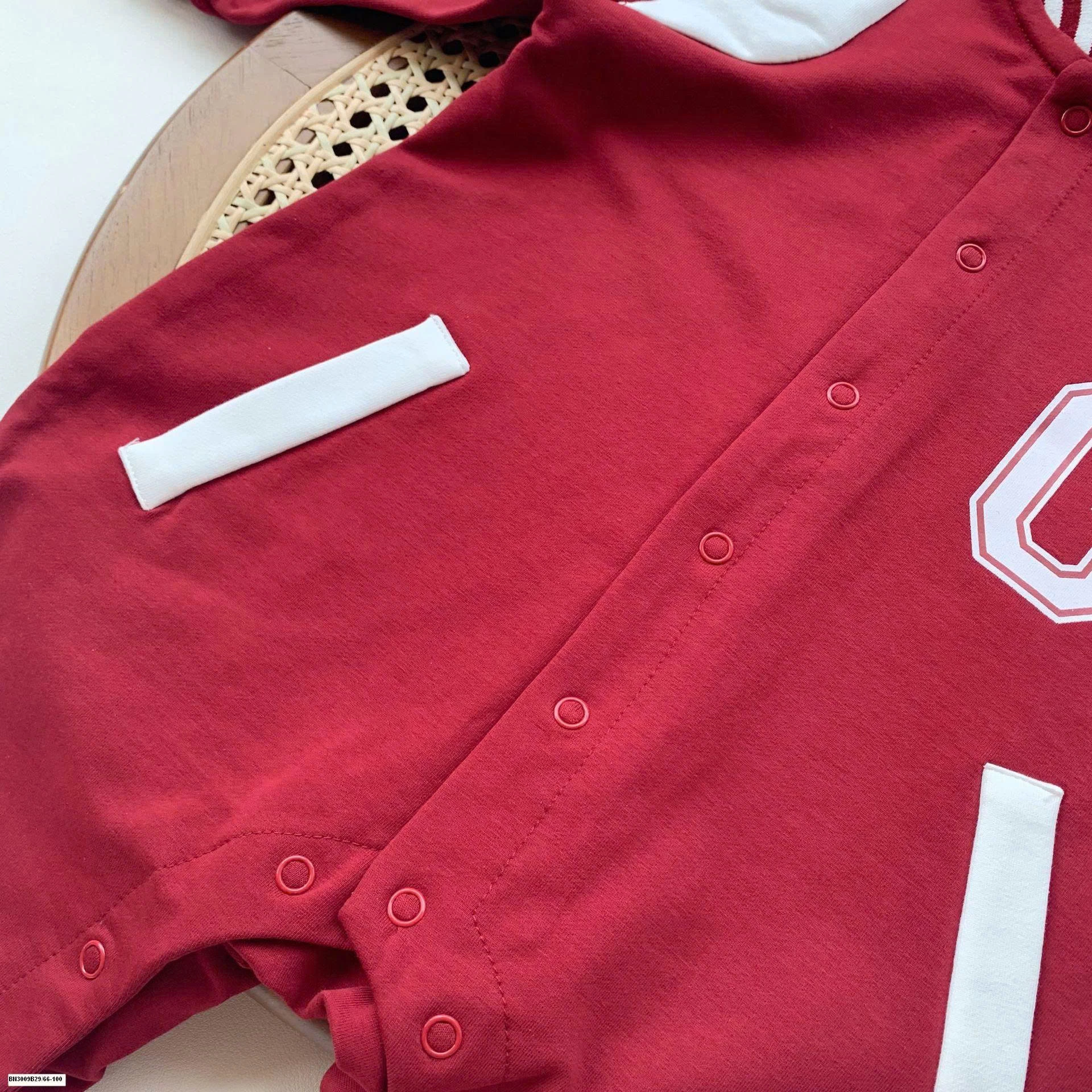 BODY COTTON ĐỎ DAI TAY