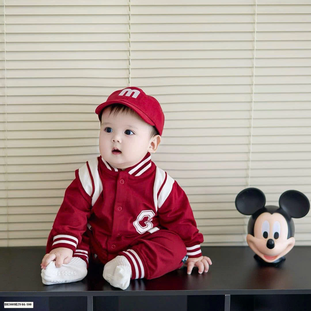 BODY COTTON ĐỎ DAI TAY