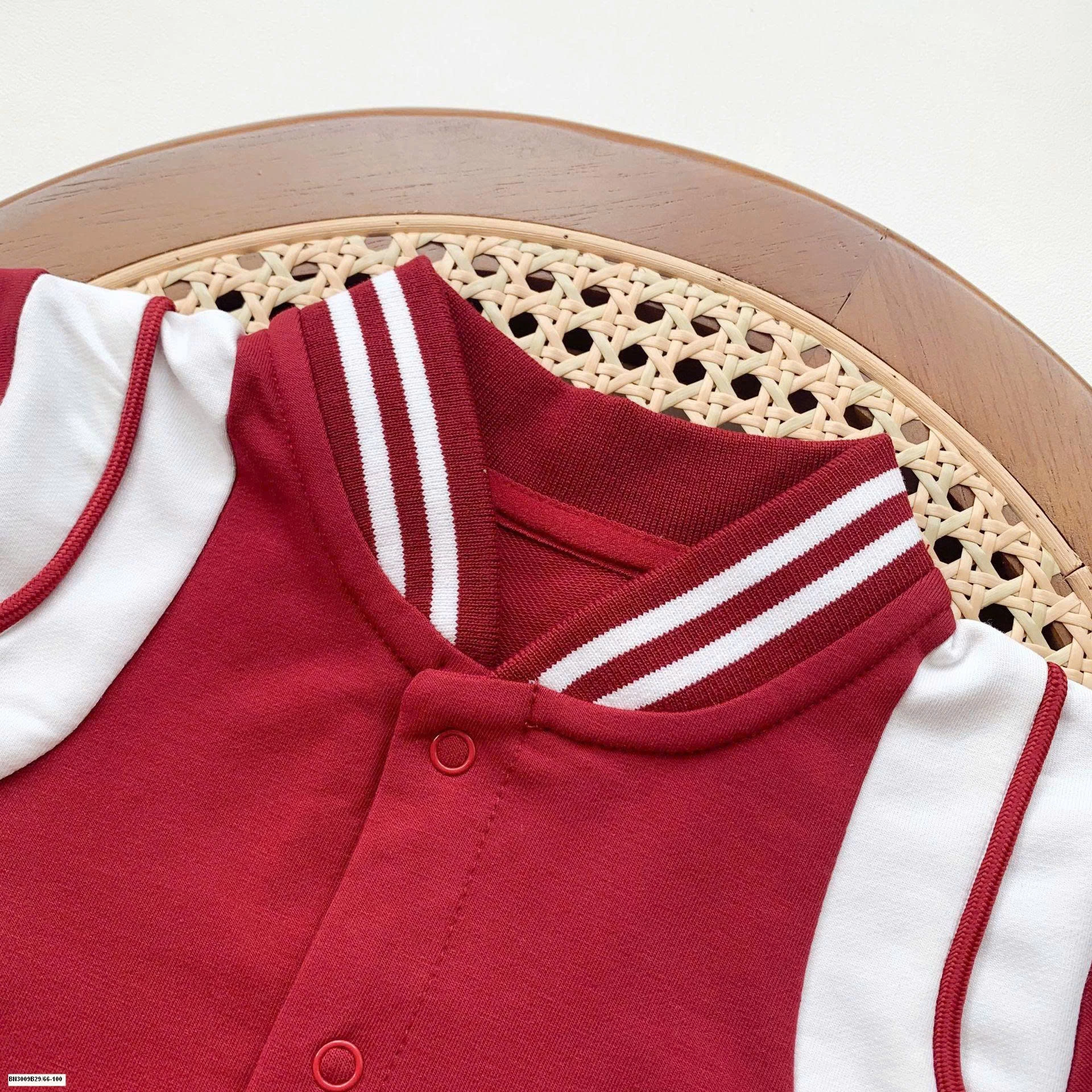 BODY COTTON ĐỎ DAI TAY