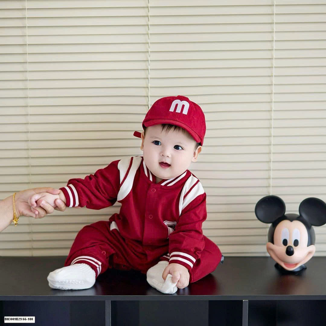 BODY COTTON ĐỎ DAI TAY