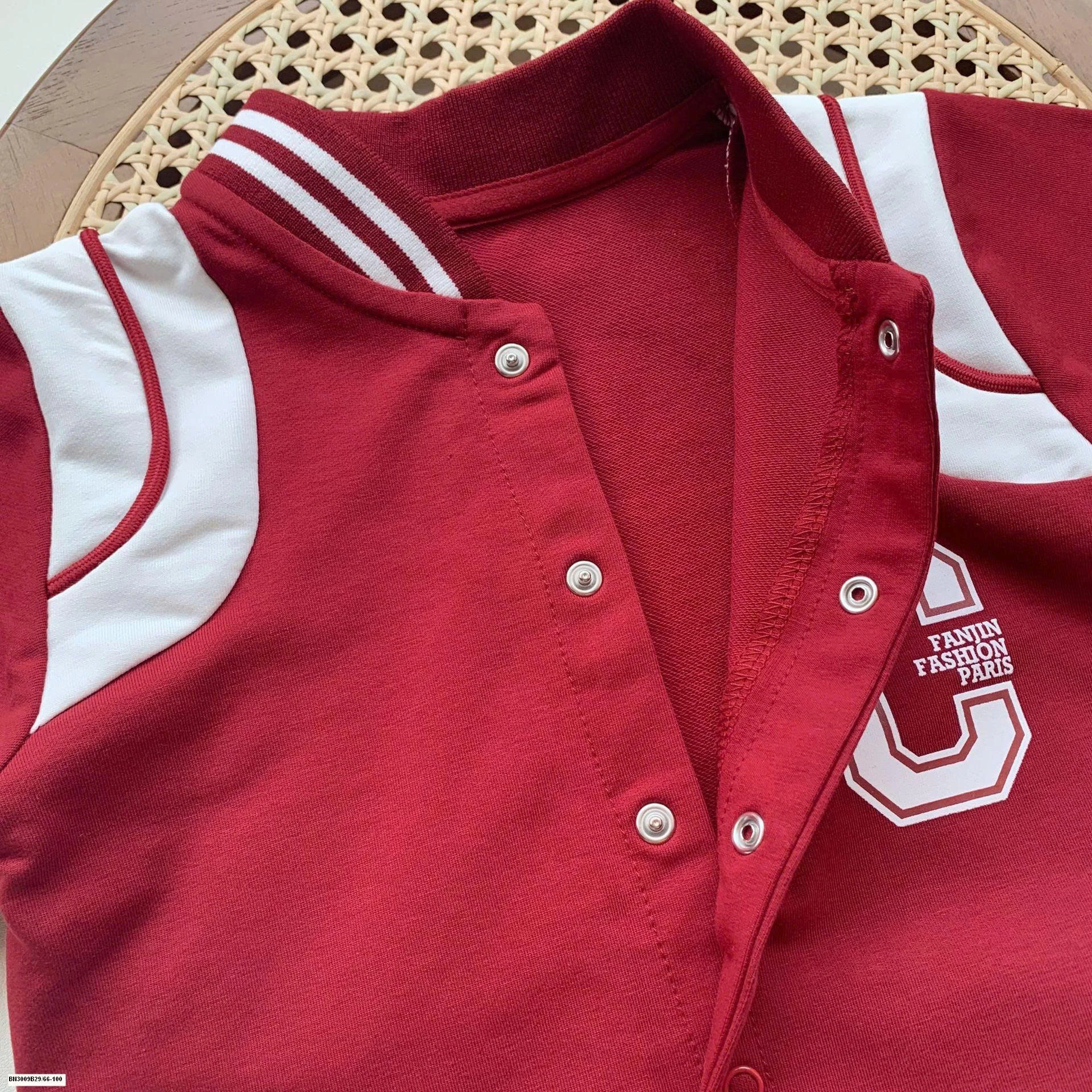 BODY COTTON ĐỎ DAI TAY