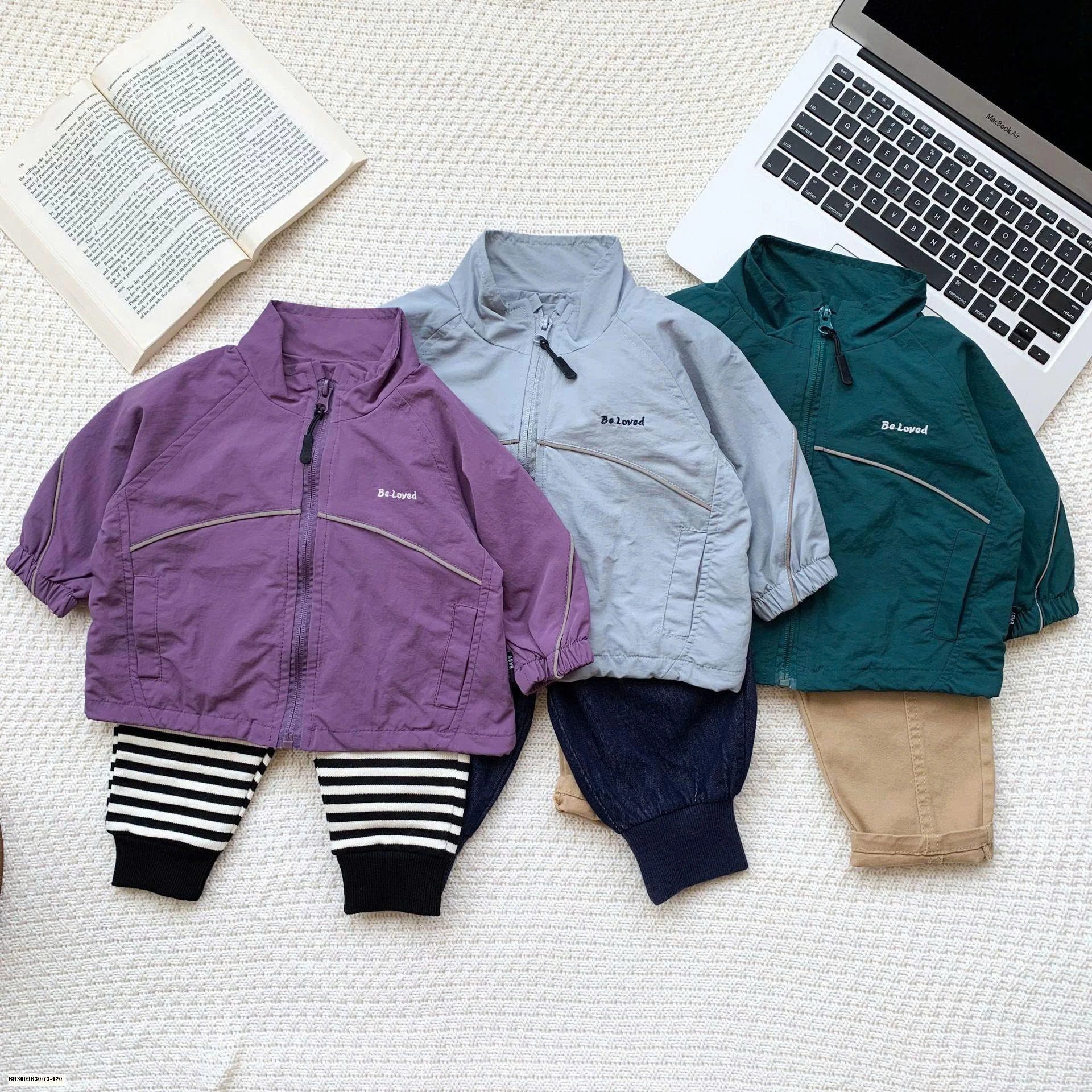 ÁO KHOÁC GIÓ 2 LỚP NHÍ