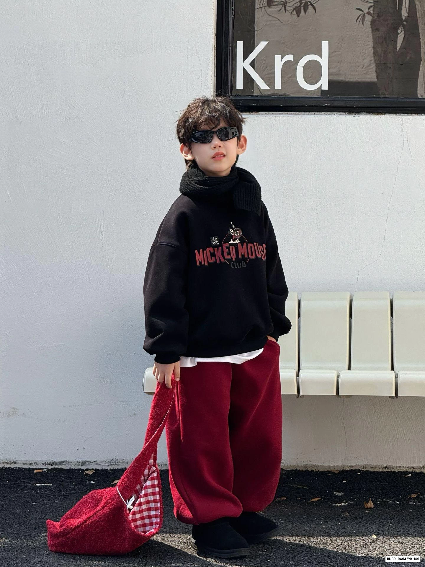 ÁO NỈ MICKEY LÓT NHUNG