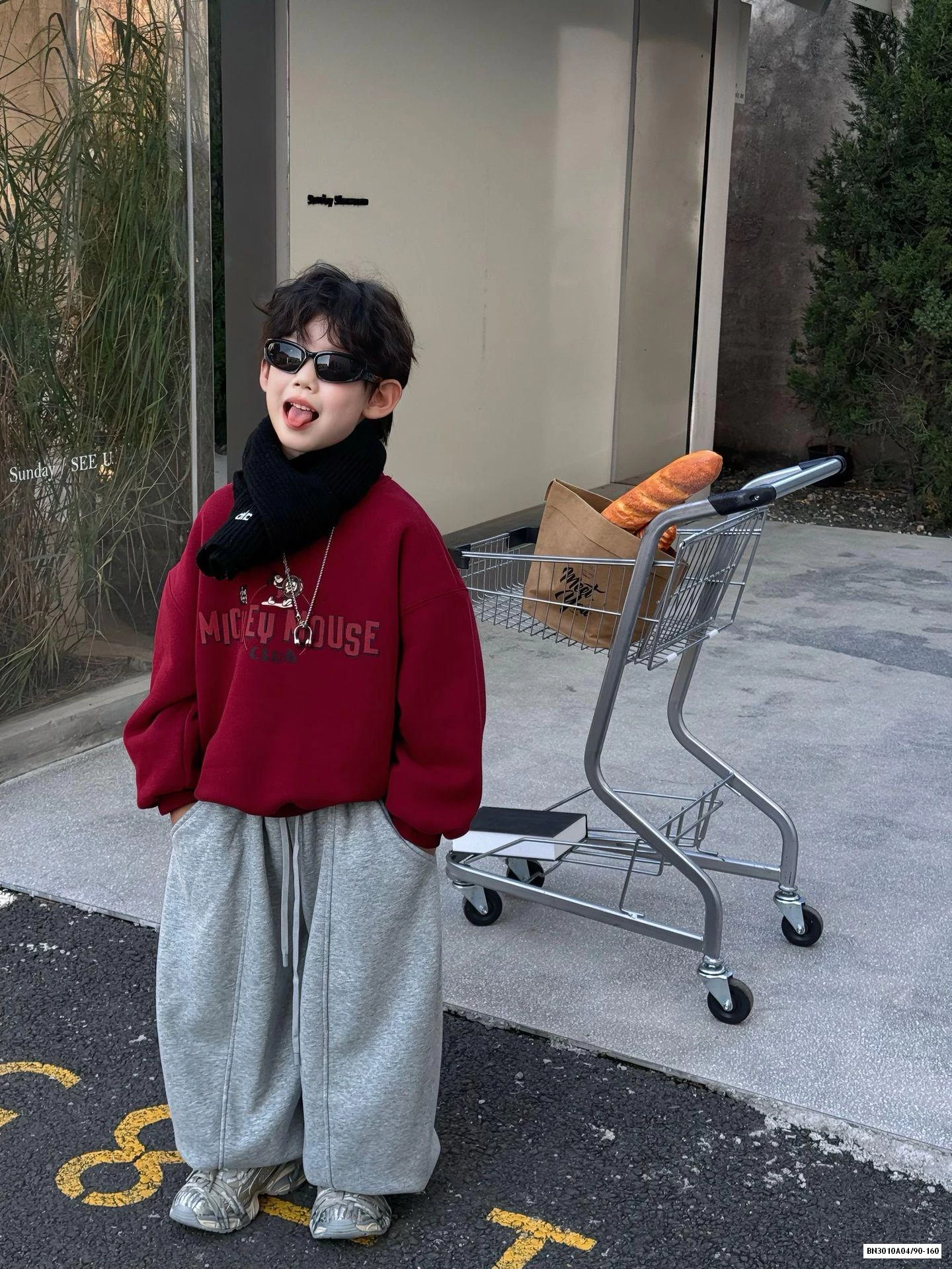 ÁO NỈ MICKEY LÓT NHUNG