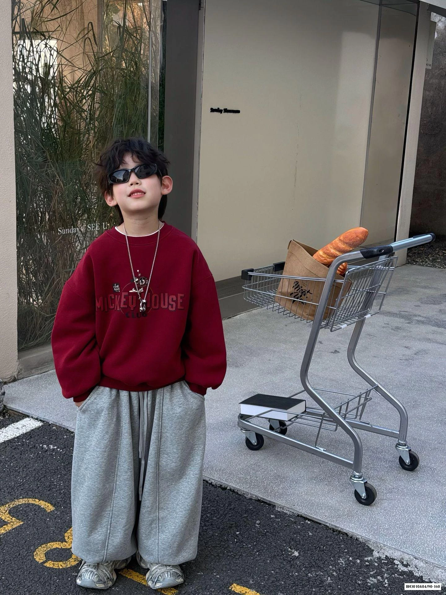 ÁO NỈ MICKEY LÓT NHUNG