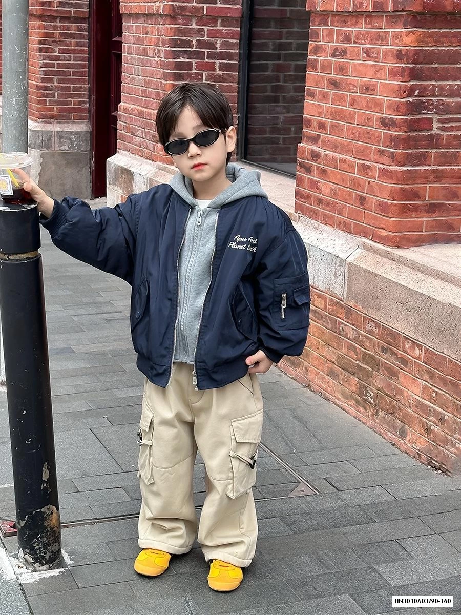 KHOÁC TRẦN BÔNG LIỀN MŨ 24A126 AMBB