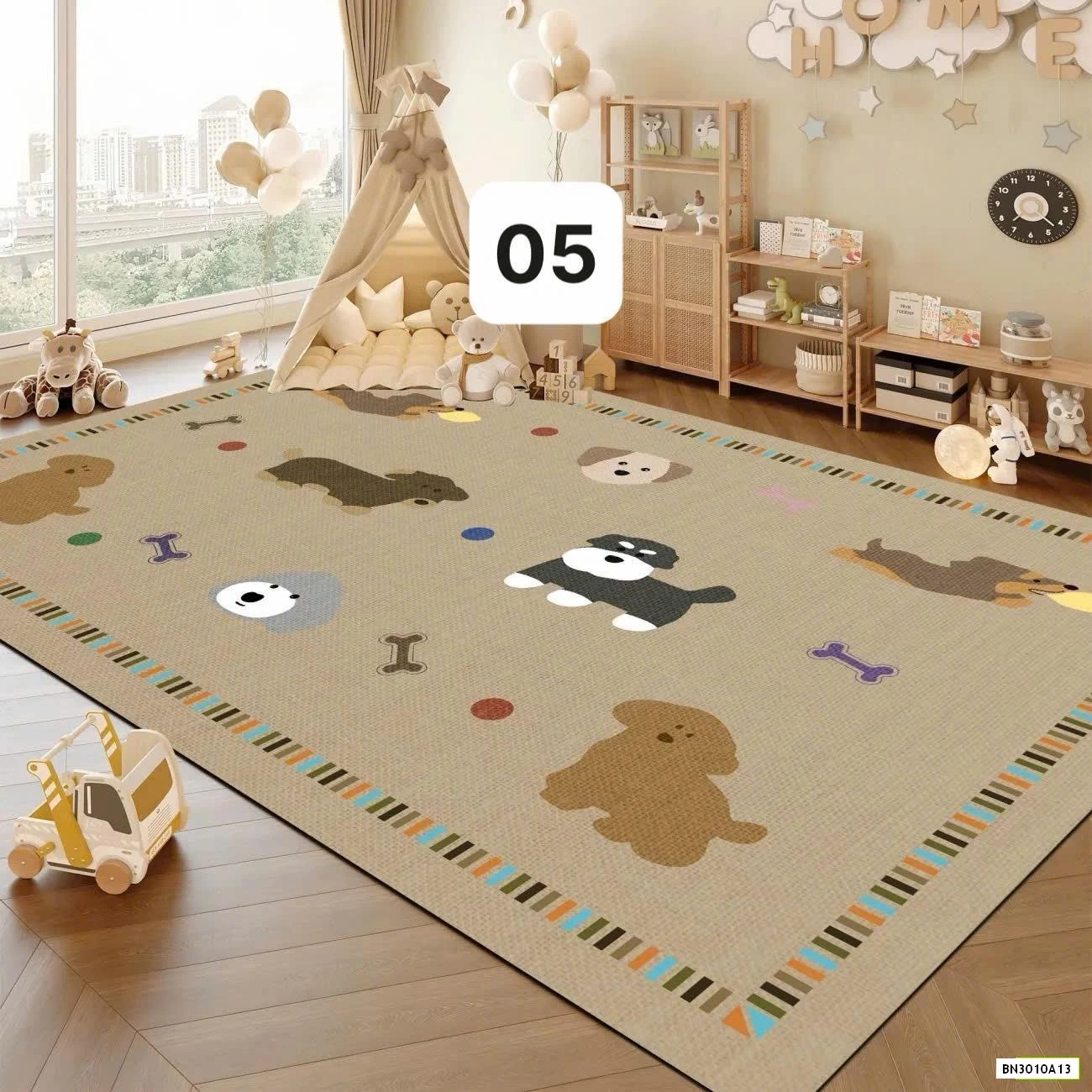 THẢM NỈ TRẢ SÀN VINTAGE