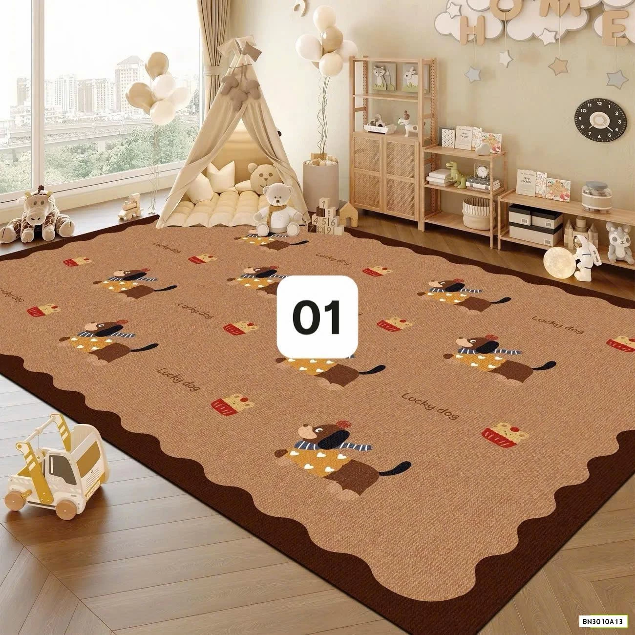 THẢM NỈ TRẢ SÀN VINTAGE