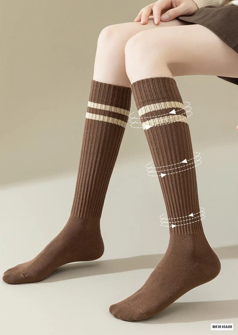 SÉT 3Đ TẤT CAO CỔ KẺ 2 VẠCH NỮ