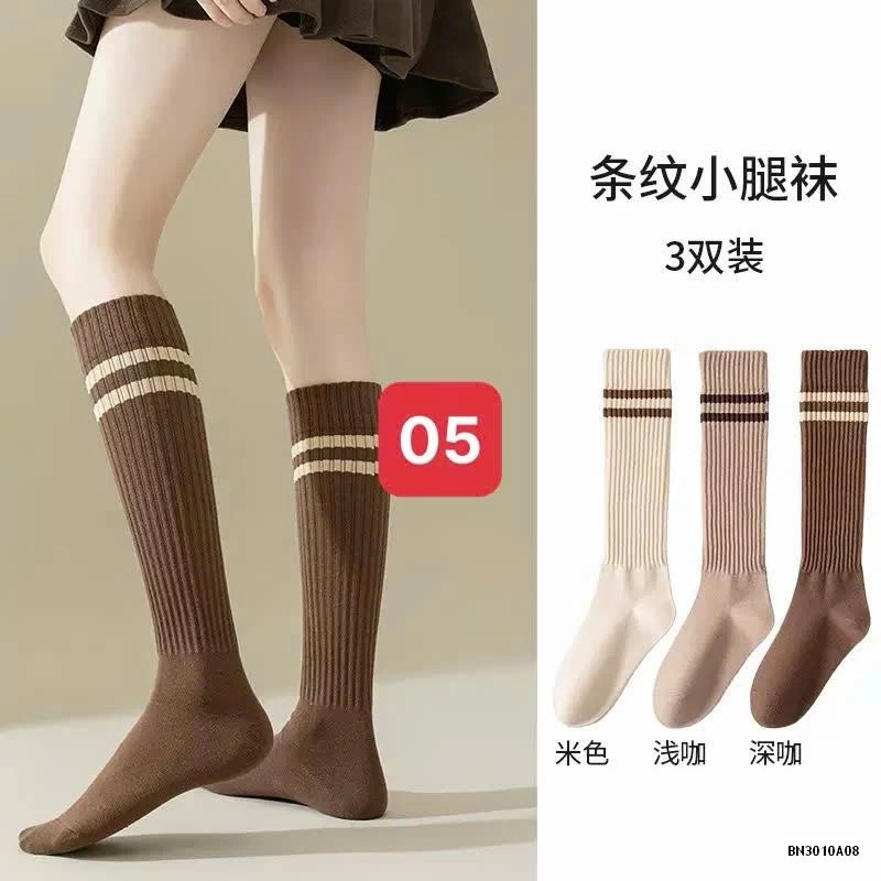 SÉT 3Đ TẤT CAO CỔ KẺ 2 VẠCH NỮ