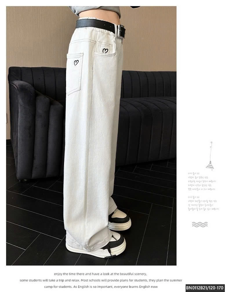 QUẦN JEAN TRẰNG JUZITIGE