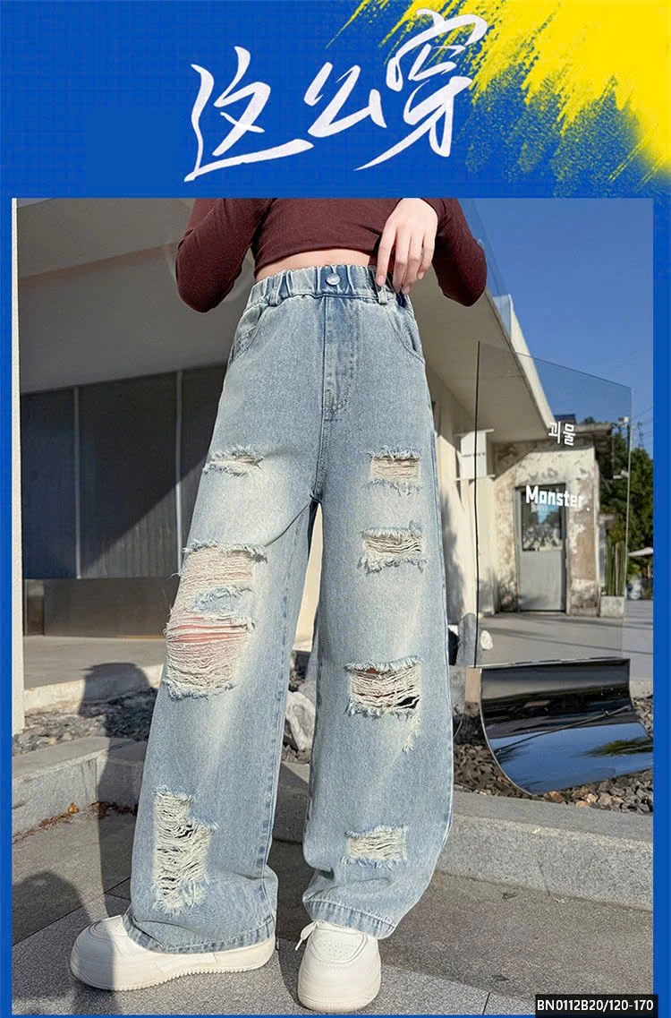 QUẦN JEAN RÁCH CÁ TÍNH