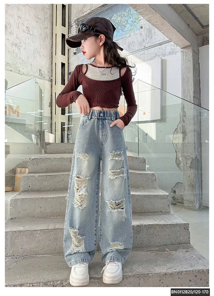 QUẦN JEAN RÁCH CÁ TÍNH