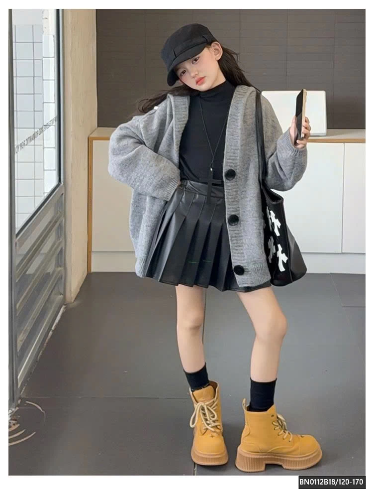 ÁO KHOÁC LEN LIỀN MŨ THỜI TRANG SZ ĐẠI