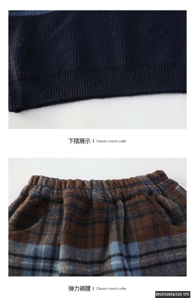 SÉT ÁO LEN KẺ PHỐI MÀU MIX QUẦN DẠ CARO