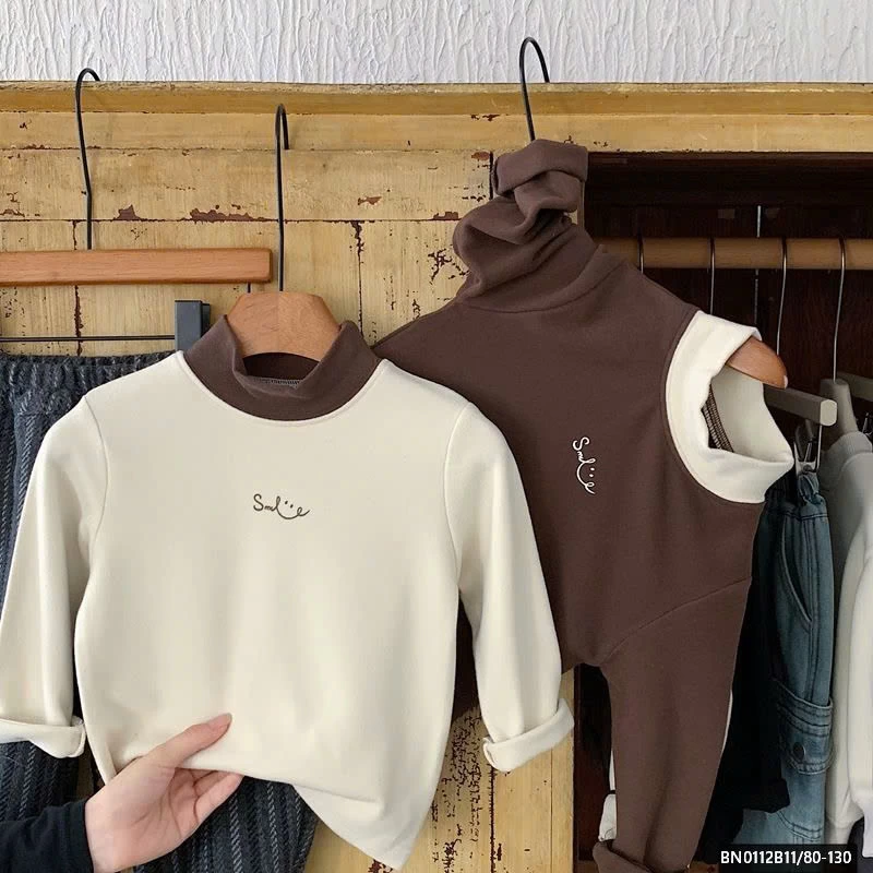 ÁO THUN LÓT LÔNG GIỮ NHIỆT CAO CỔ