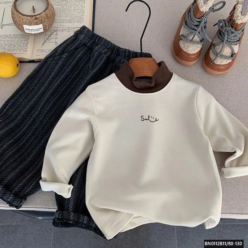 ÁO THUN LÓT LÔNG GIỮ NHIỆT CAO CỔ