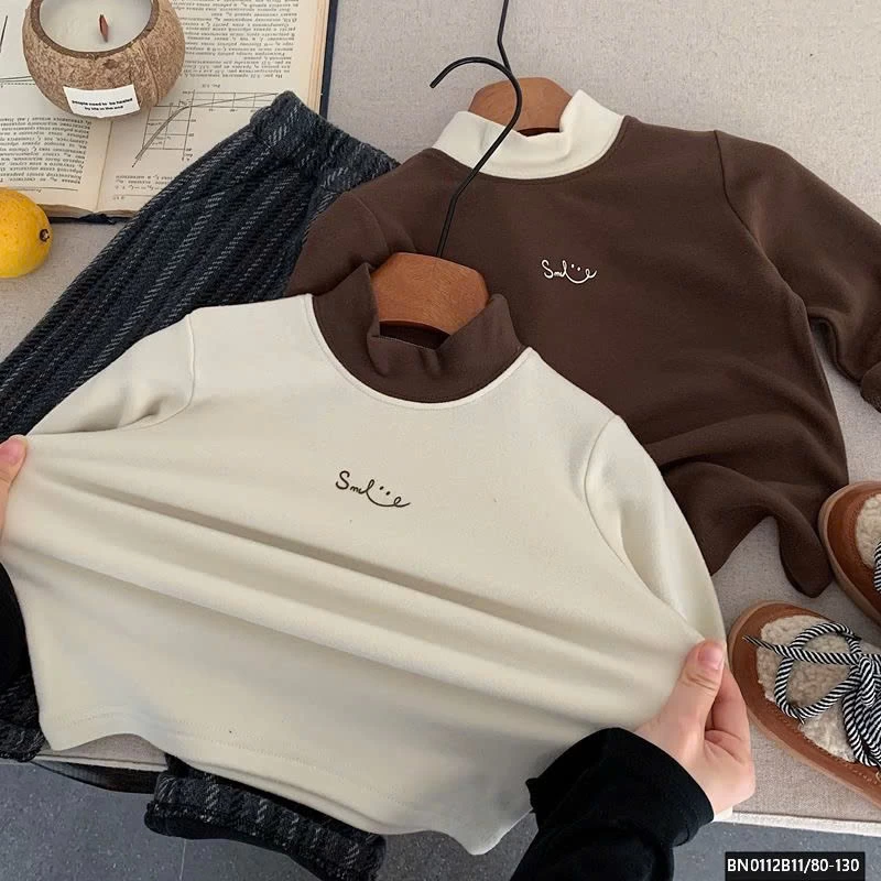 ÁO THUN LÓT LÔNG GIỮ NHIỆT CAO CỔ