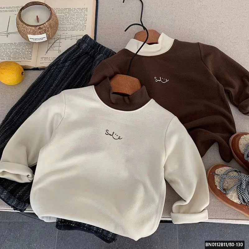 ÁO THUN LÓT LÔNG GIỮ NHIỆT CAO CỔ