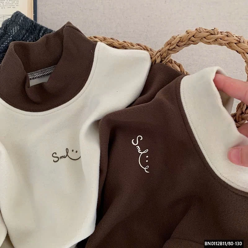 ÁO THUN LÓT LÔNG GIỮ NHIỆT CAO CỔ