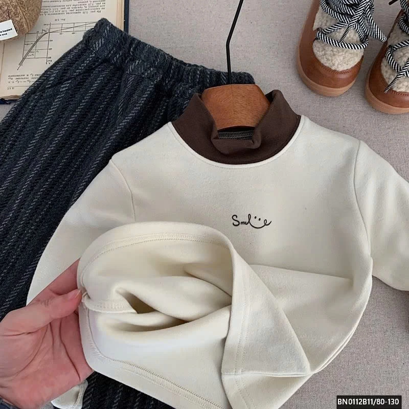 ÁO THUN LÓT LÔNG GIỮ NHIỆT CAO CỔ