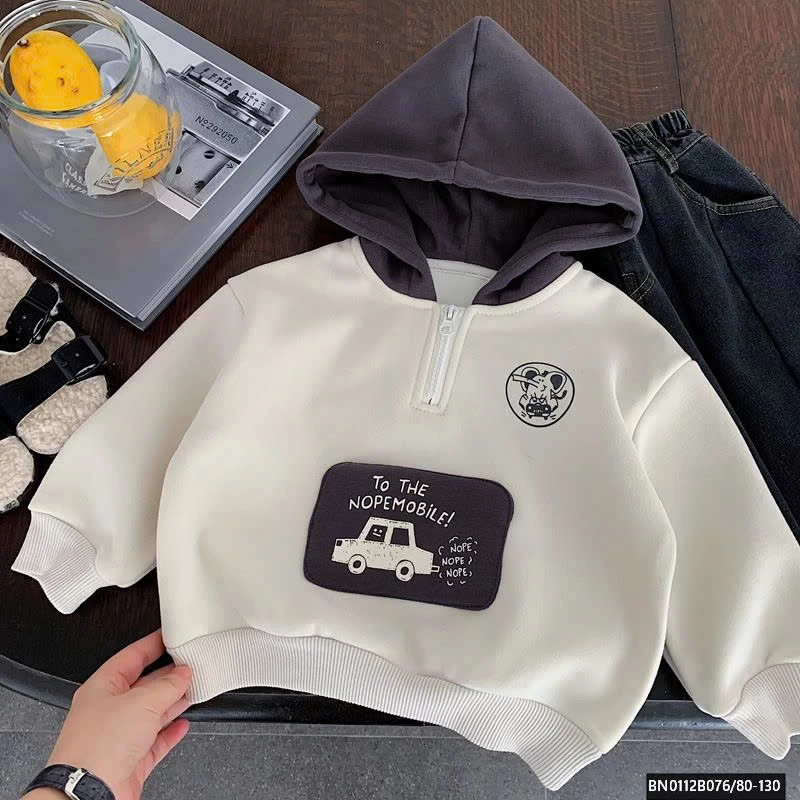 ÁO HODIE LÓT LÔNG HÀN QUỐC