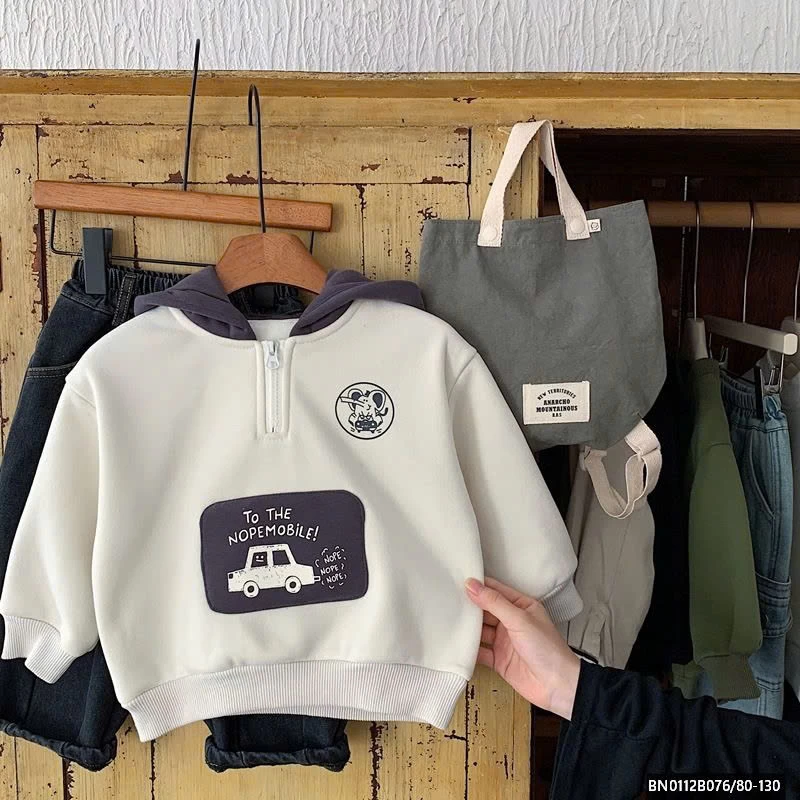 ÁO HODIE LÓT LÔNG HÀN QUỐC