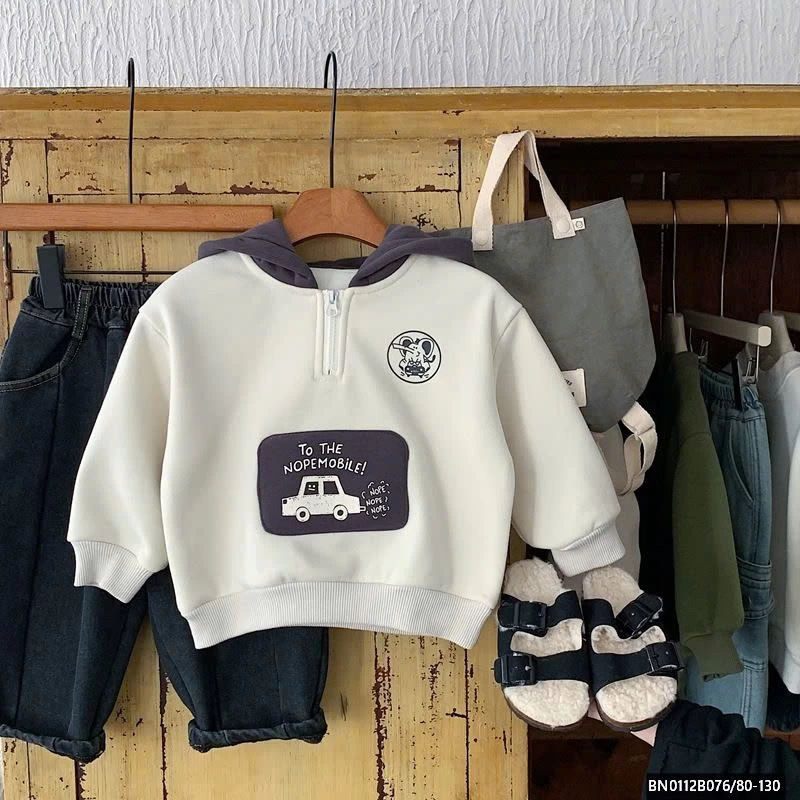 ÁO HODIE LÓT LÔNG HÀN QUỐC