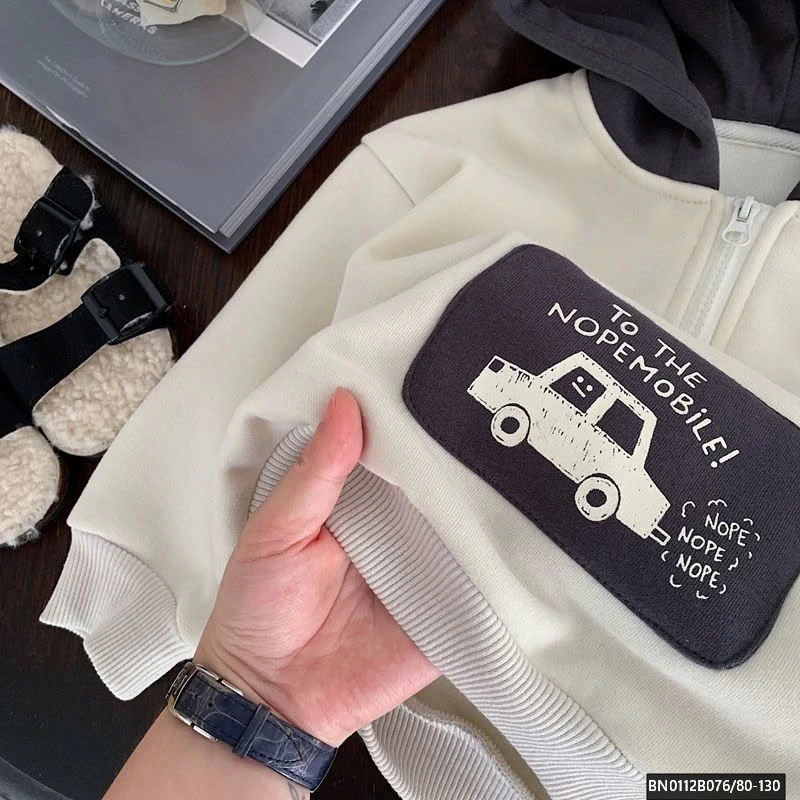 ÁO HODIE LÓT LÔNG HÀN QUỐC