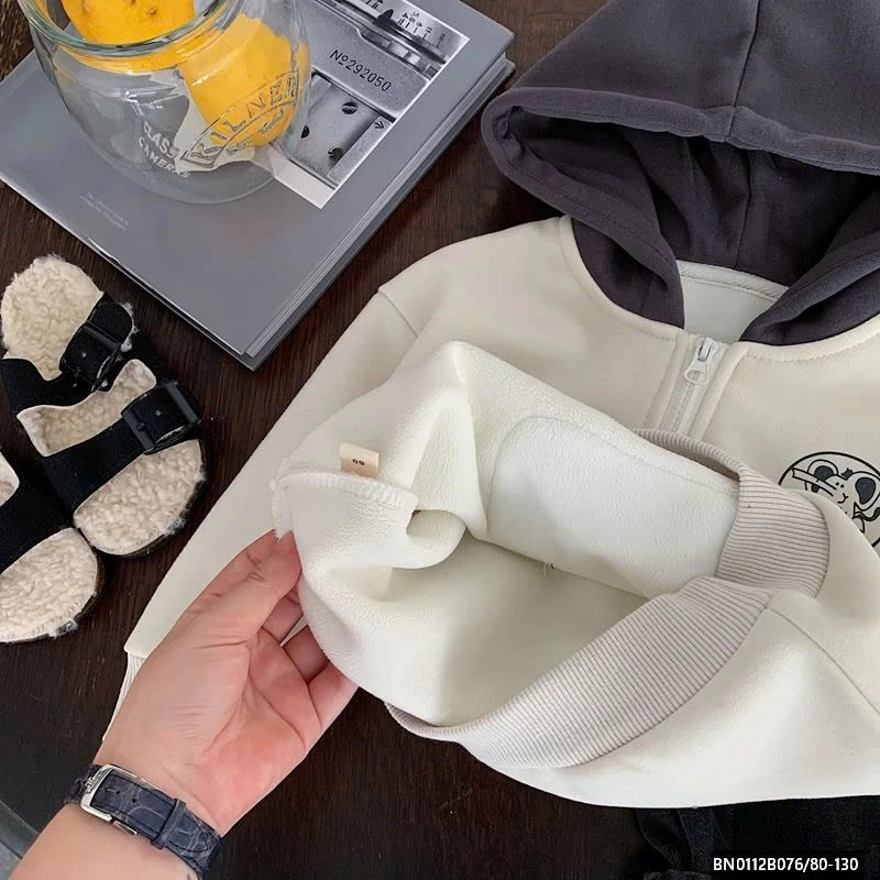 ÁO HODIE LÓT LÔNG HÀN QUỐC