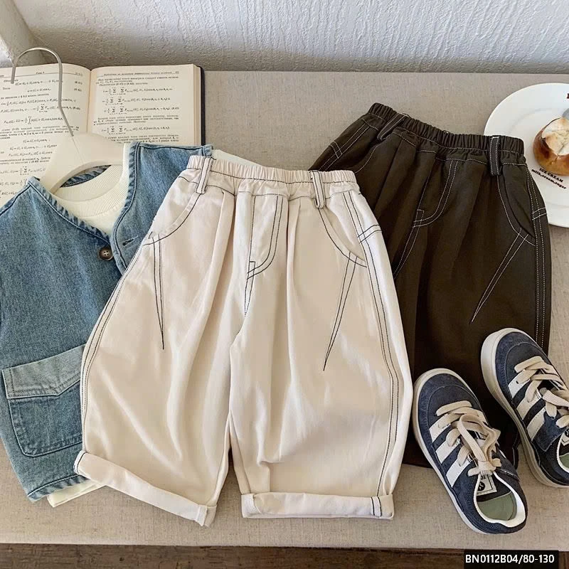 QUẦN BAGGY CHỈ NỔI