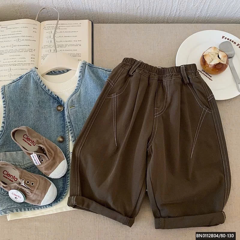 QUẦN BAGGY CHỈ NỔI