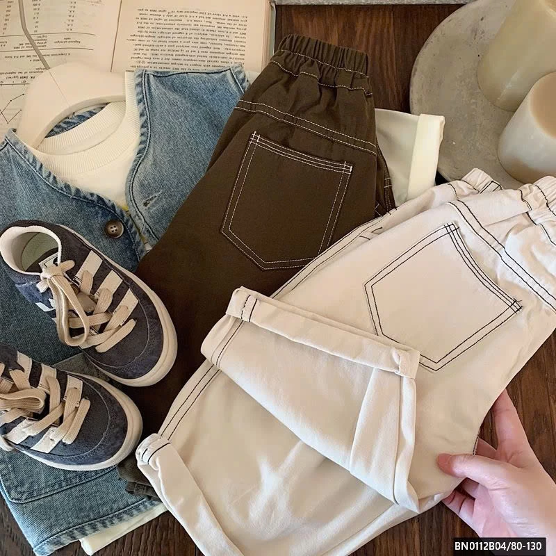 QUẦN BAGGY CHỈ NỔI