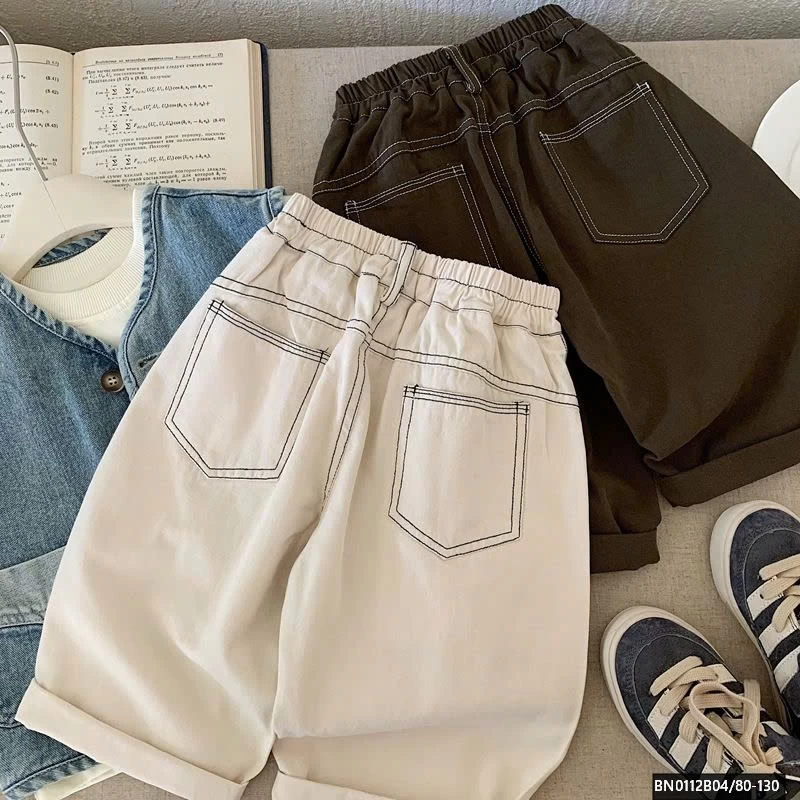 QUẦN BAGGY CHỈ NỔI