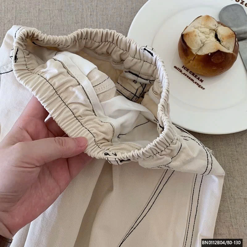 QUẦN BAGGY CHỈ NỔI