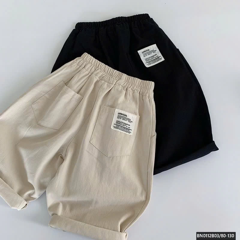 QUẦN KAKI DÁNG RỘNG MÁC TÚI